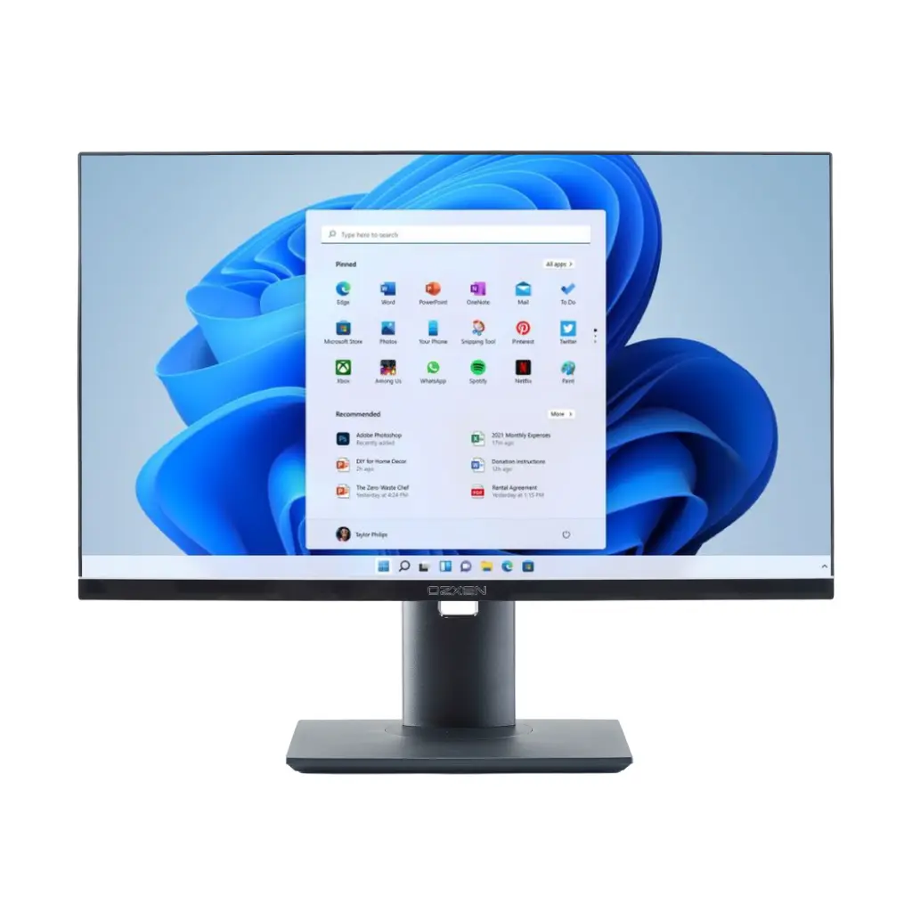 [AL24-SA45C-1245-P0825] Computador All In One OzXen Synchrony Pro 24"/27" Intel i5 12450H - SA45C (8 GB DDR4 3200 - Sodimm, 256 GB Sata 2.5" - TLC - 560/480, 23.8")