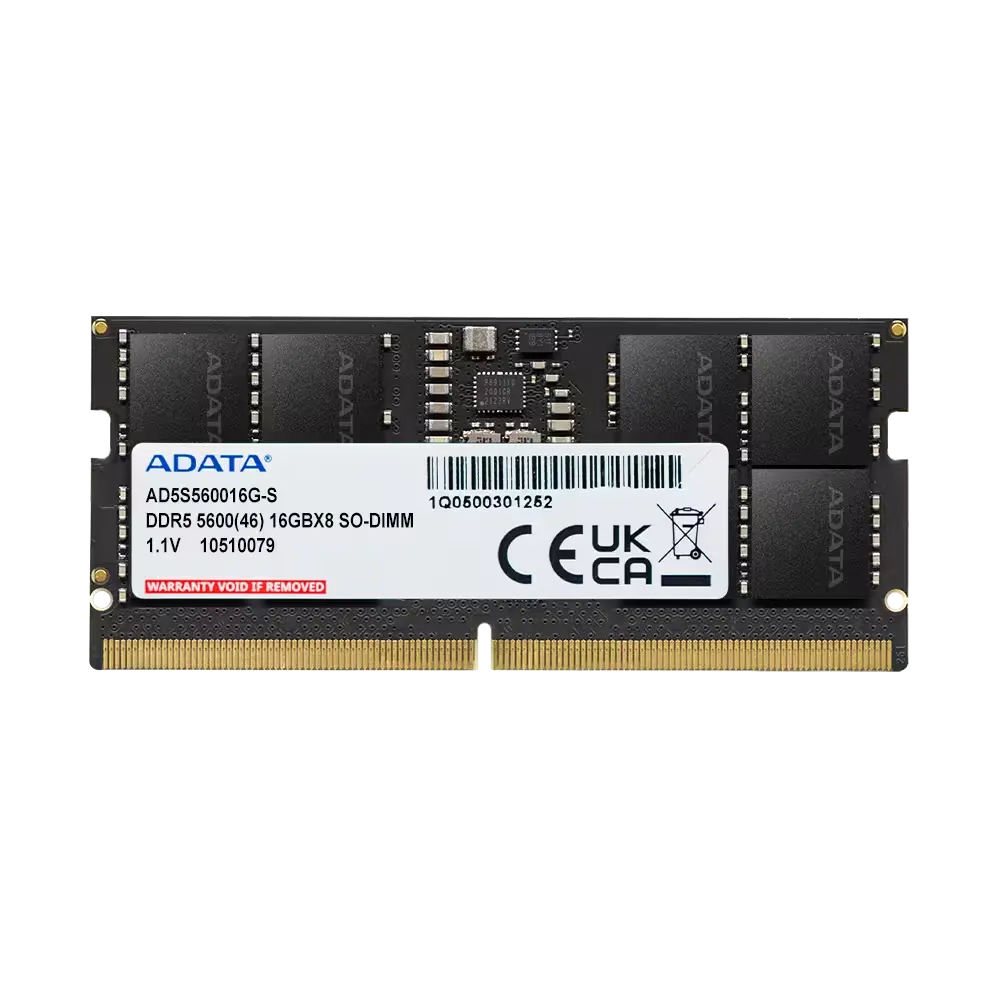Memoria Adata DDR5 16 GB 5600 MHz - Notebook Sodimm AD5S560016G-S- Retail