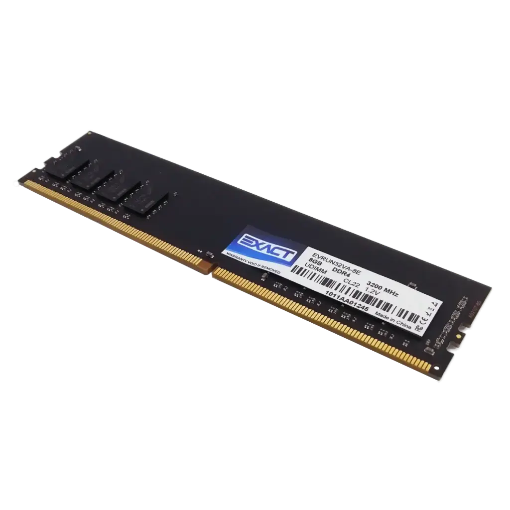[EVRUN26VA-4E] Memoria Exact DDR4 4GB 2666 MHz 1.2V - Desktop  UDIMM - Retail