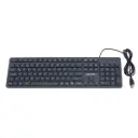 Kit Teclado y Mouse OzXen Español Latam alámbrico